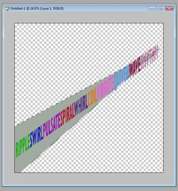 Creation of Psychedelic Swirl: Step 9